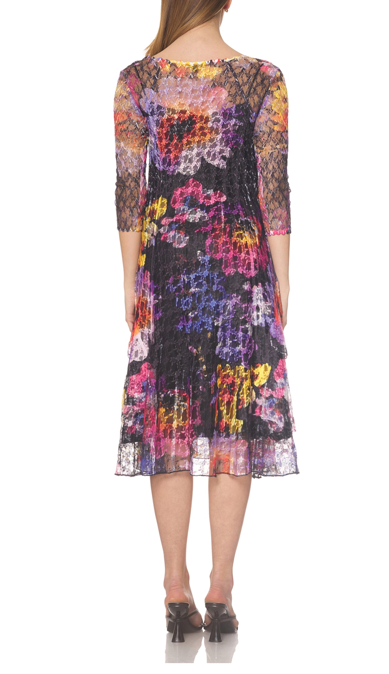 L/S TIERED DRESS