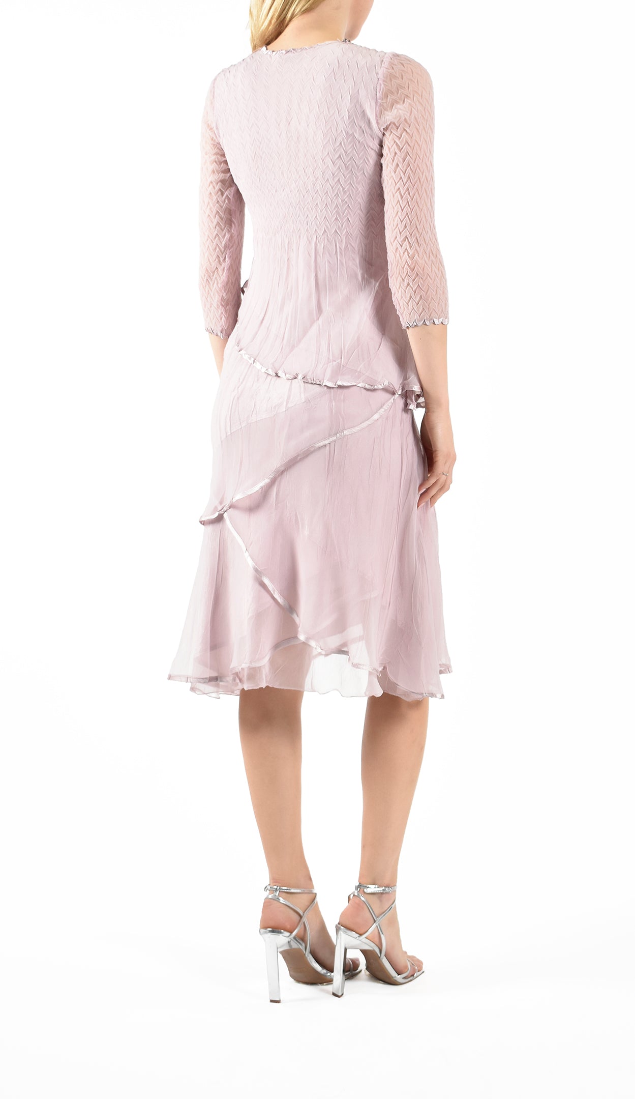 V-Neck Layered Dress