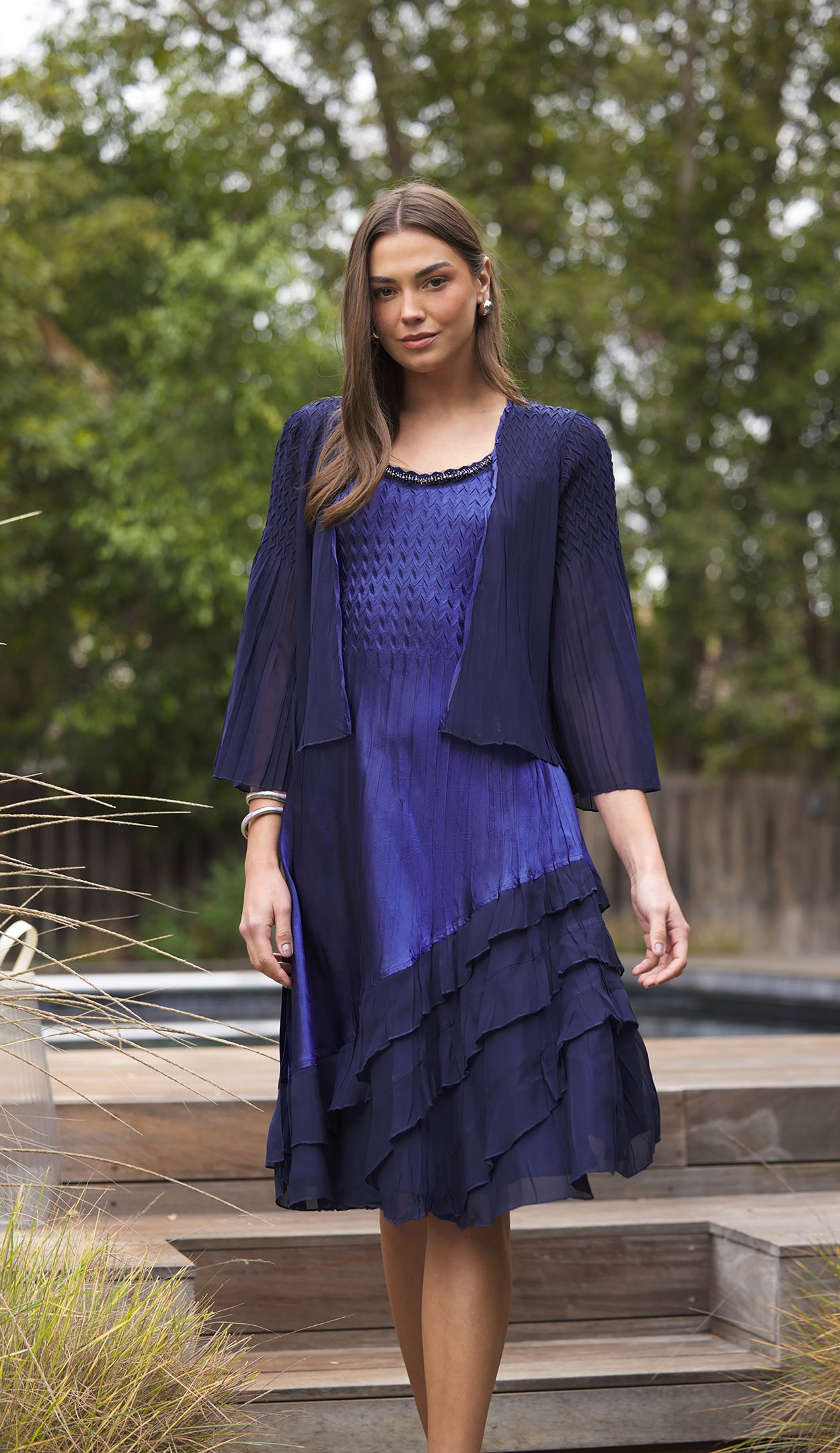 2PC Dress/Jacket Set