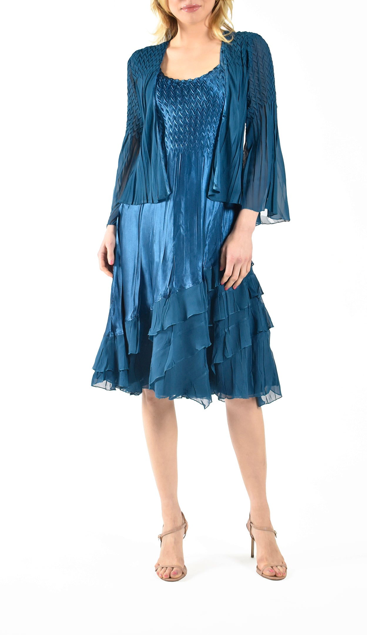 2PC Dress and Jacket Set - Komarov Clothing Official Site