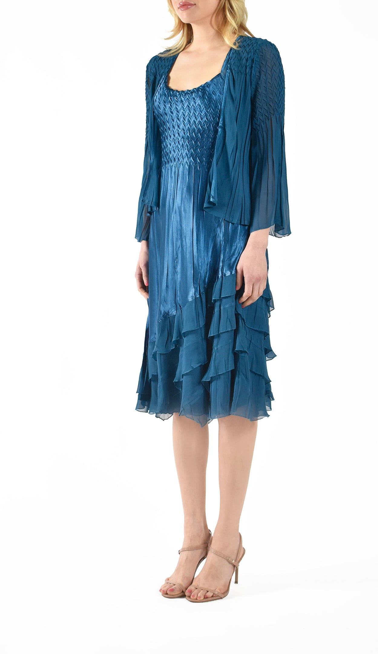 2PC Dress and Jacket Set