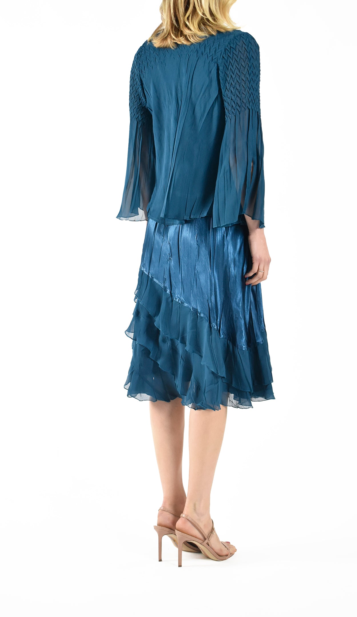 Blazer Pc Dress And Jacket Set Komarov Sleeveless Charmeuse Chiffon Cocktail Dress With Jacket Blazer Pc Dress And Jacket Set Komarov Sleeveless Charmeuse Chiffon Cocktail Dress With Jacket