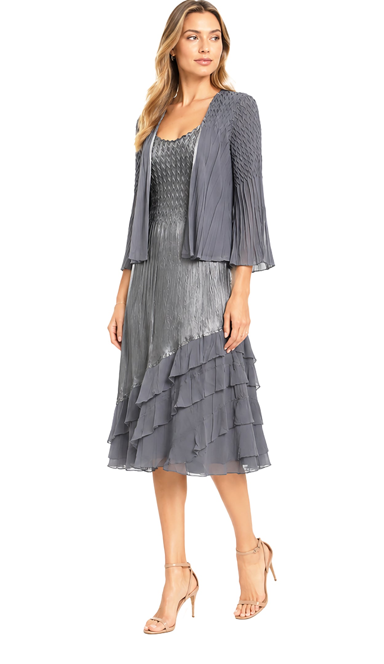 2PC Dress/Jacket Set