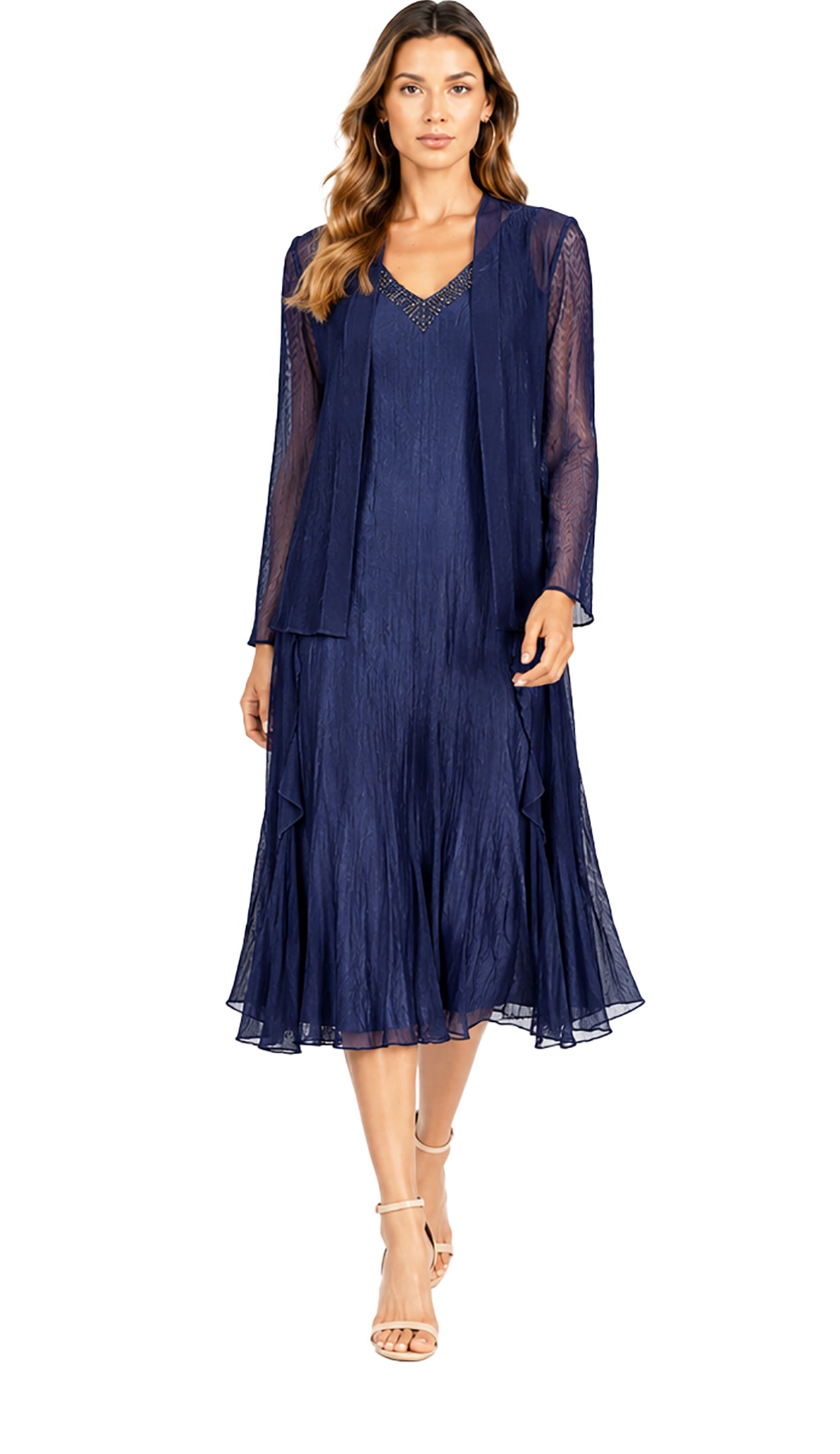 2PC Dress/Jacket Set