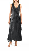 Ruffle Trimmed Gown