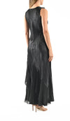 Ruffle Trimmed Gown