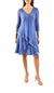 3/4 Sleeve Layered Dress