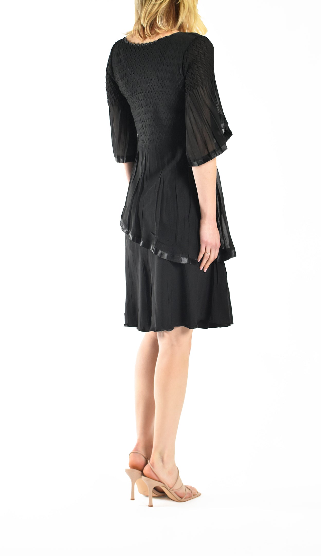 Chiffon Tiered Dress