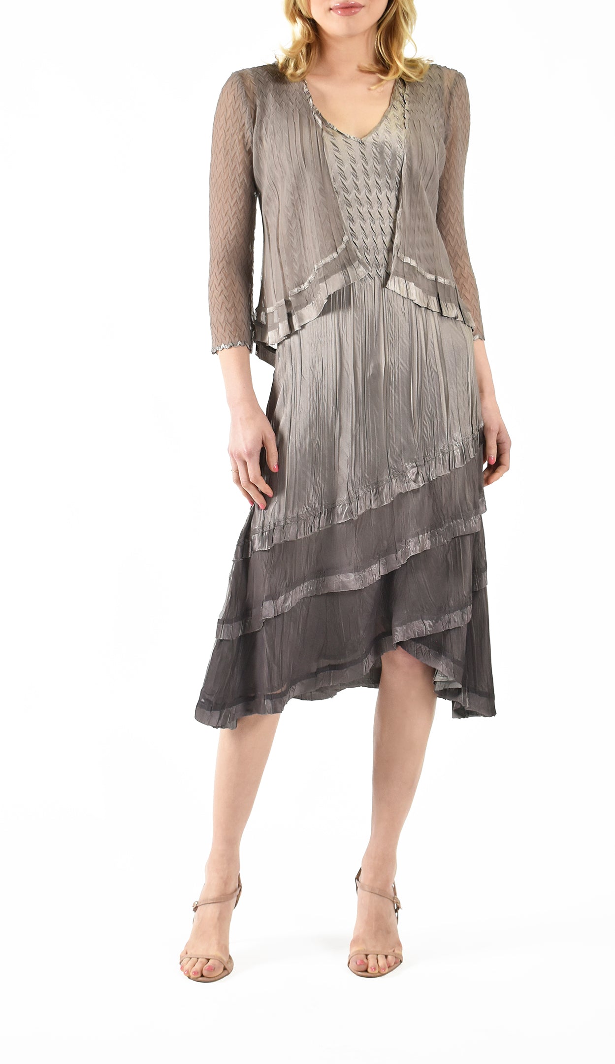 2PC Dress/Jacket Set - Komarov Clothing Official Site