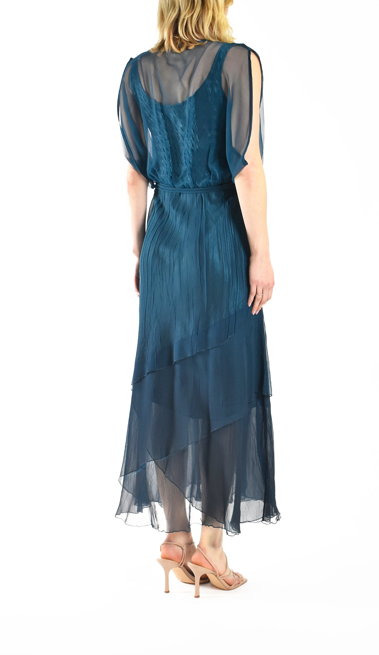 Long Blouson Dress - Komarov Clothing Official Site
