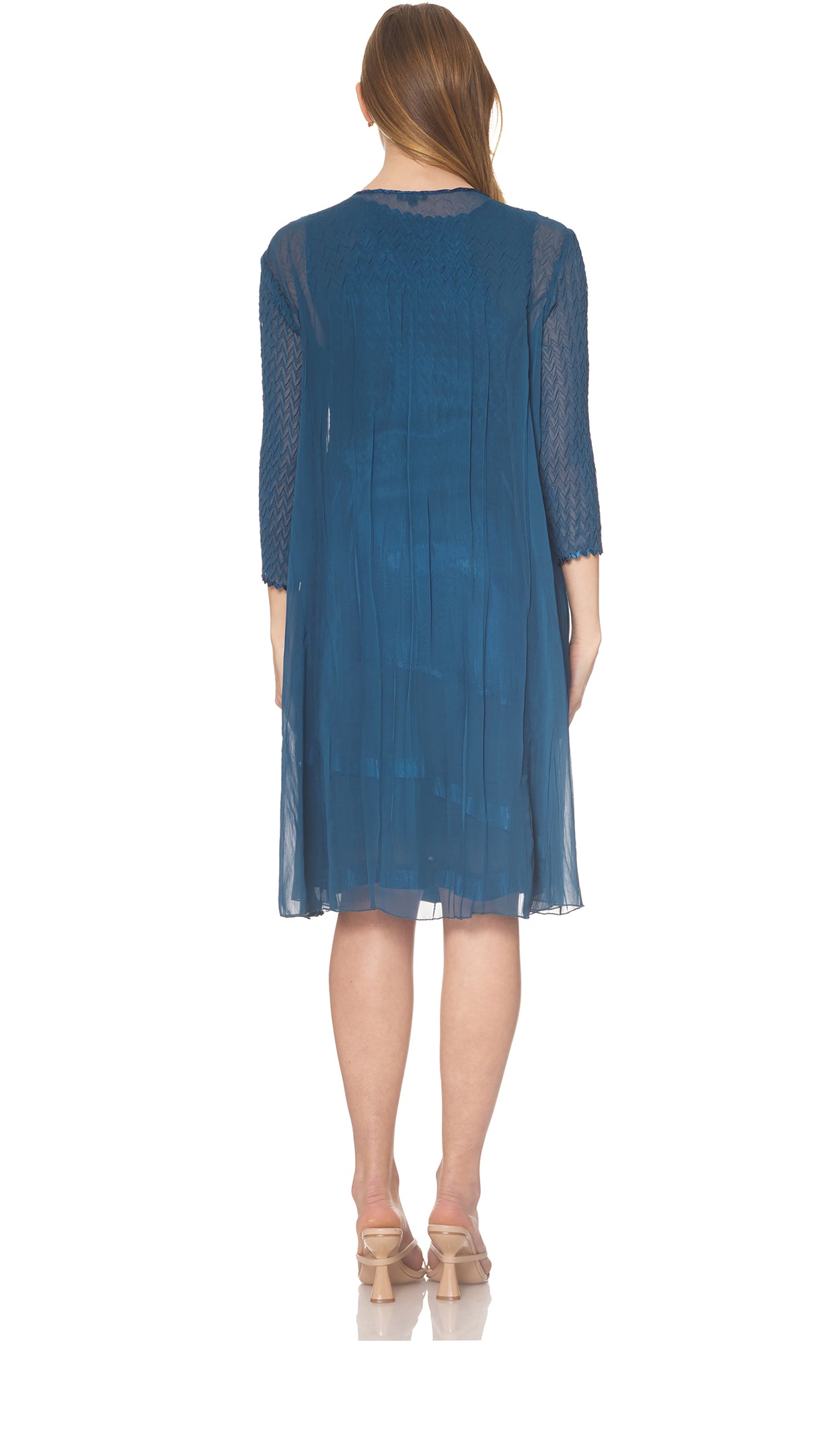 2PC Dress/Jacket Duster Set