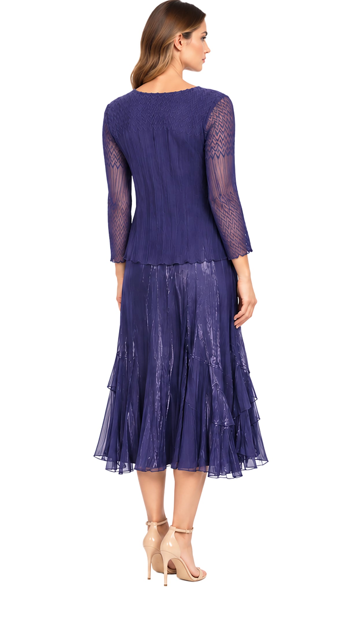 2Pc Dress and Jacket Set