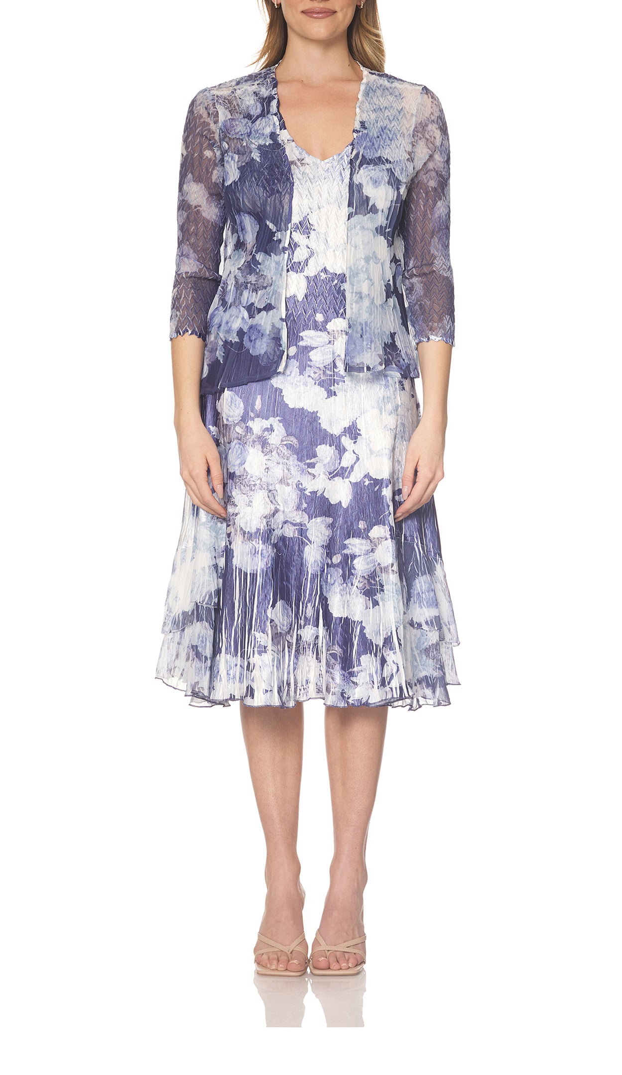 2PC Dress and Jacket Set