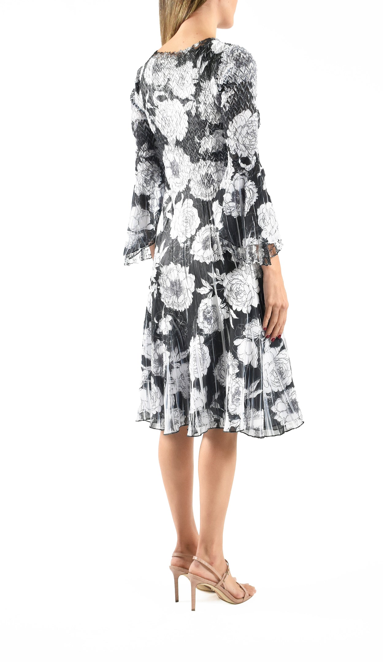 Bell Sleeve Short Dress