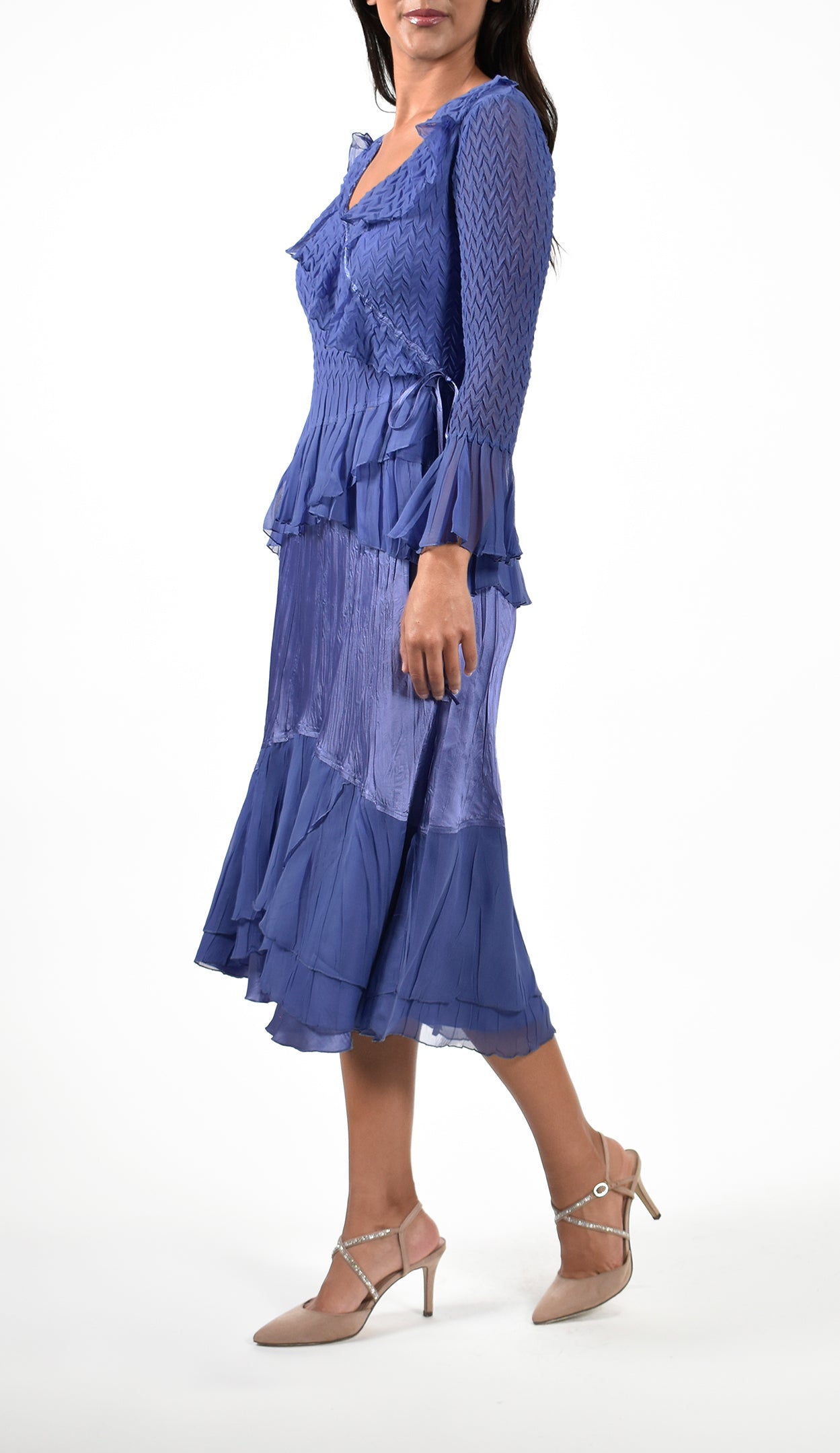 Faux Wrap Dress