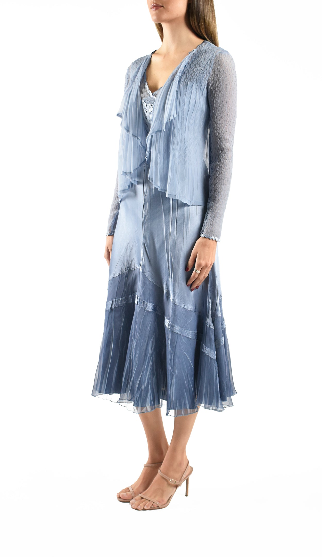 2PC Dress and Jacket Set