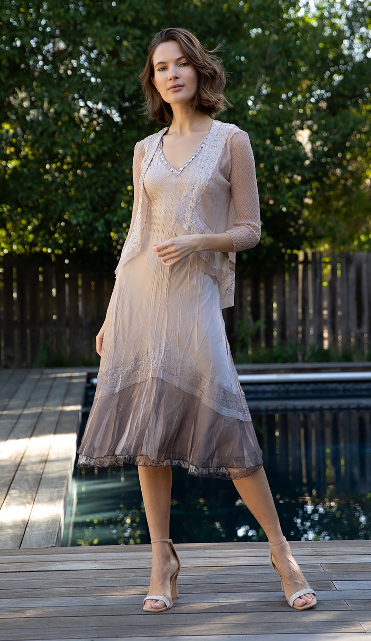 2PC DRESS/JACKET SET