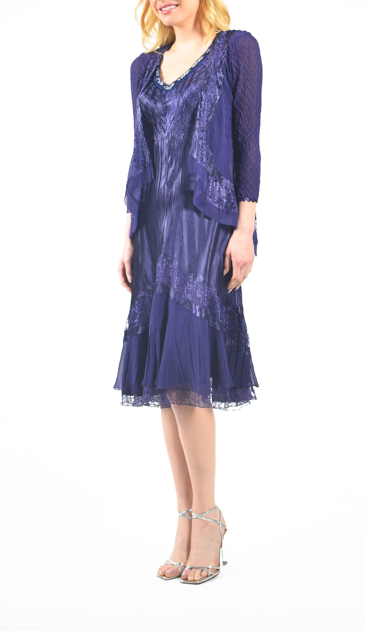 2PC Dress/Jacket Set