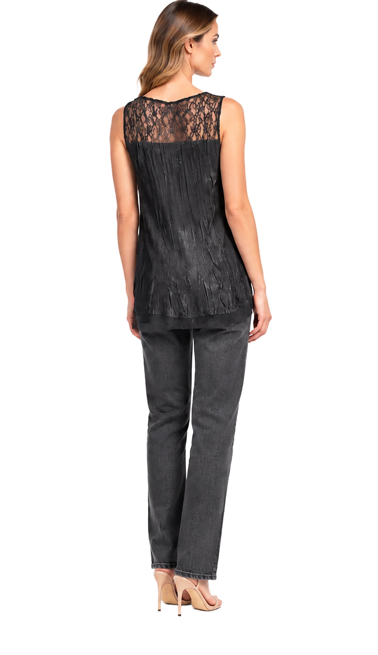Lace Yoke Top