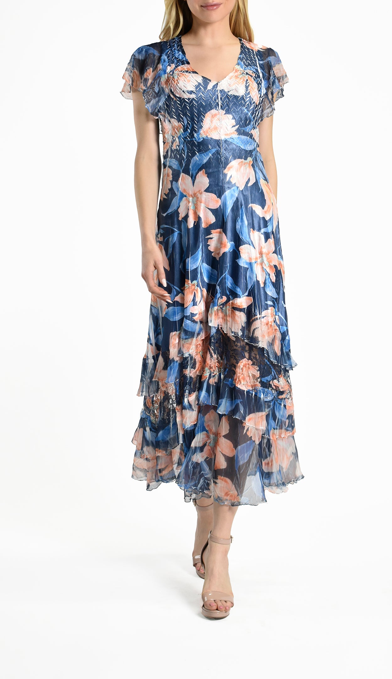 Flutter Sleeve Dress