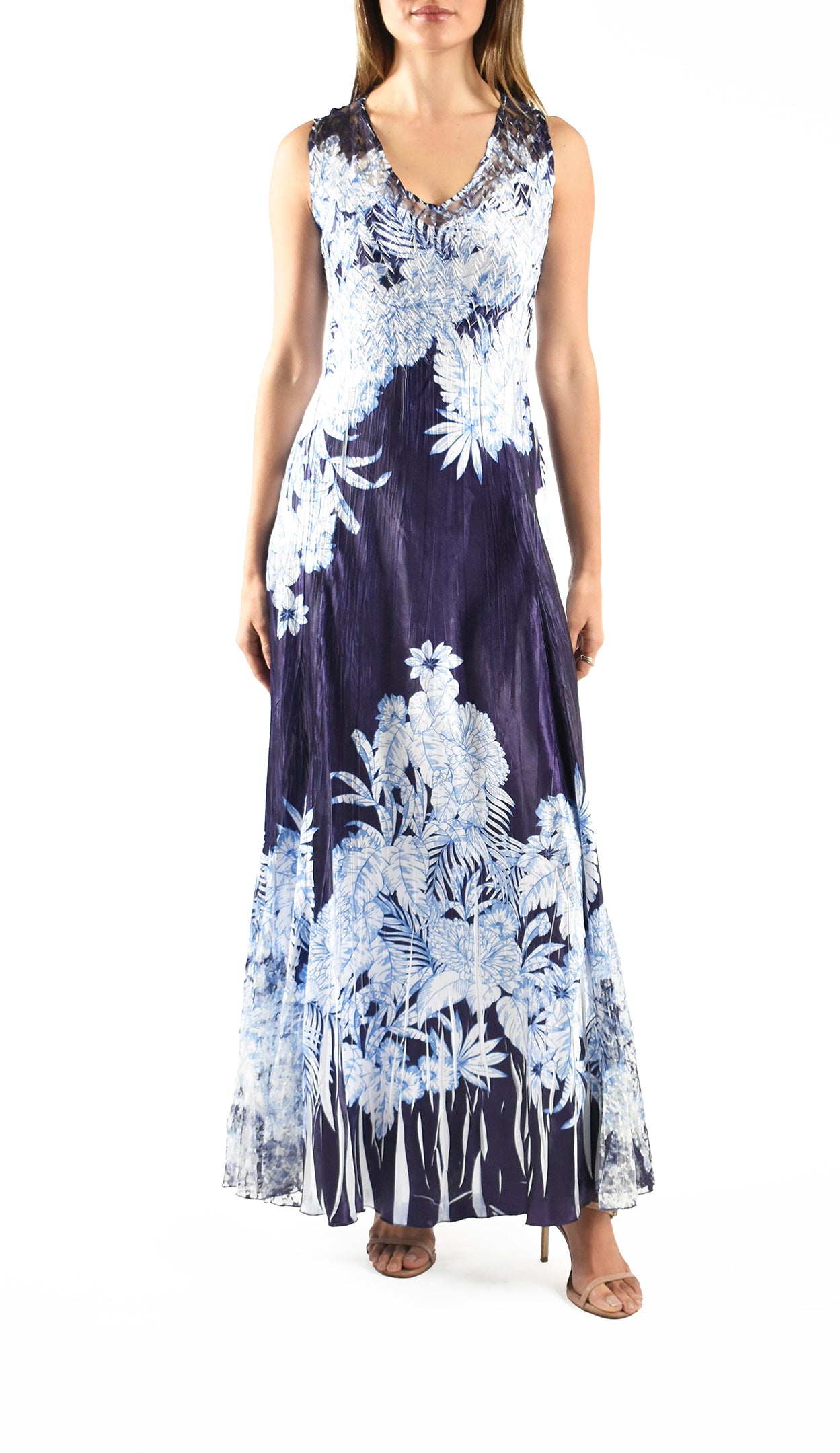 komarov maxi dress Sleeveless Long Dress