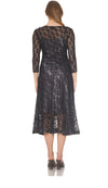 Lace 3/4 Sleeve Dress