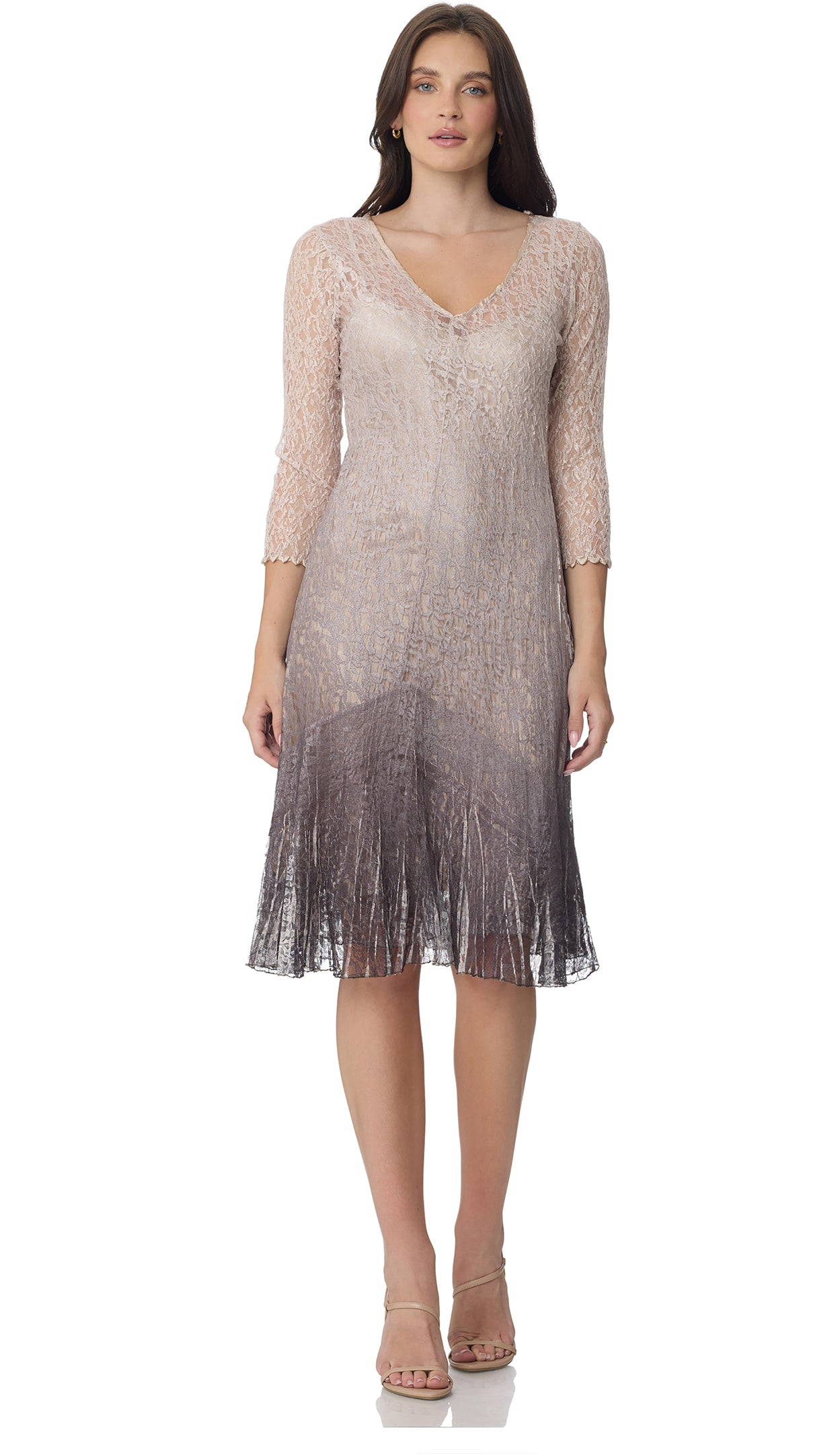 3/4 Sleeve Lace Dress