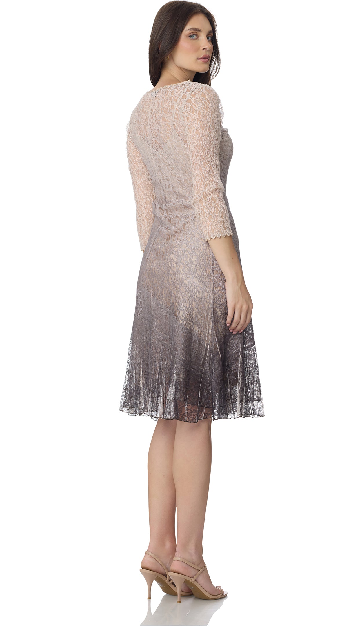 3/4 Sleeve Lace Dress