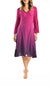 Long Sleeve Chiffon Dress