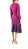 Long Sleeve Chiffon Dress