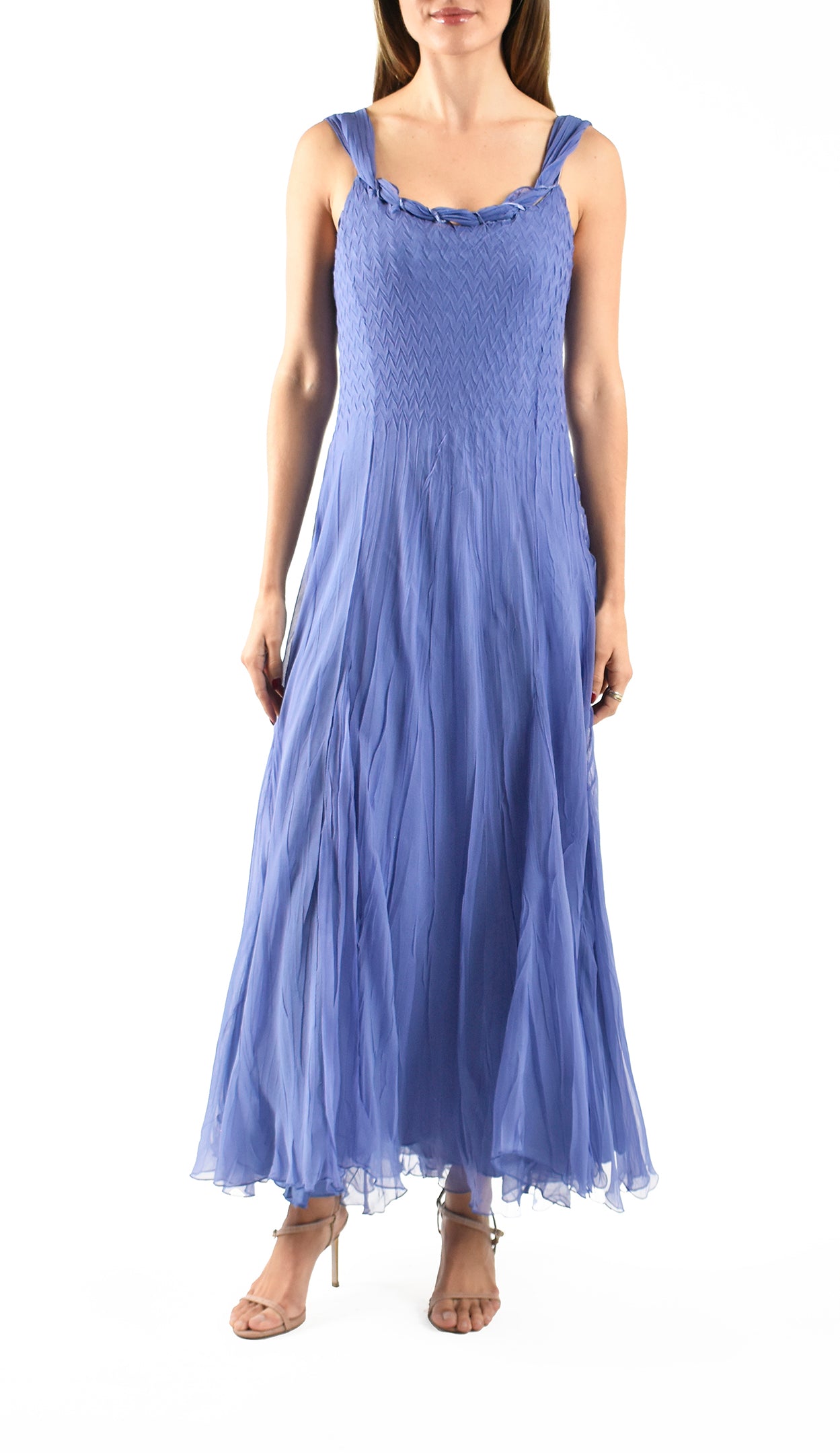 Chiffon Maxi Scarf Dress