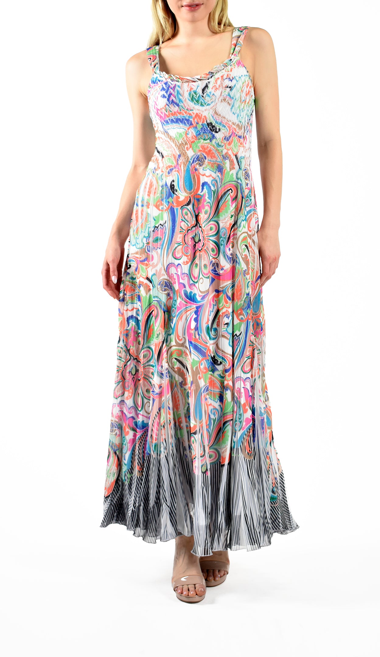Maxi Chiffon Scarf Dress