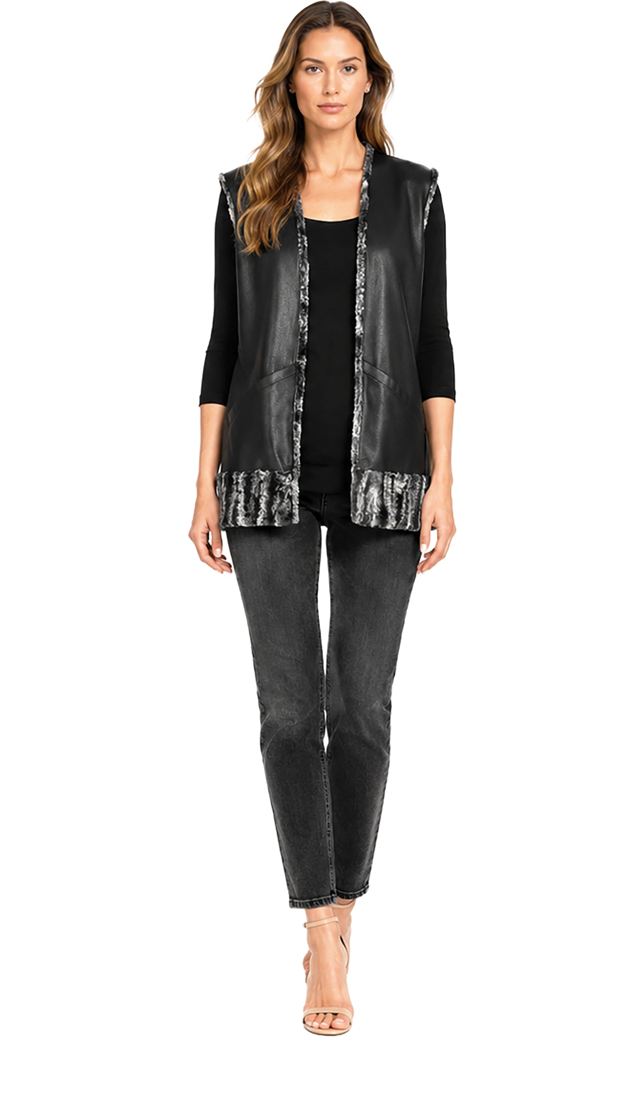Reversible Fur Vest
