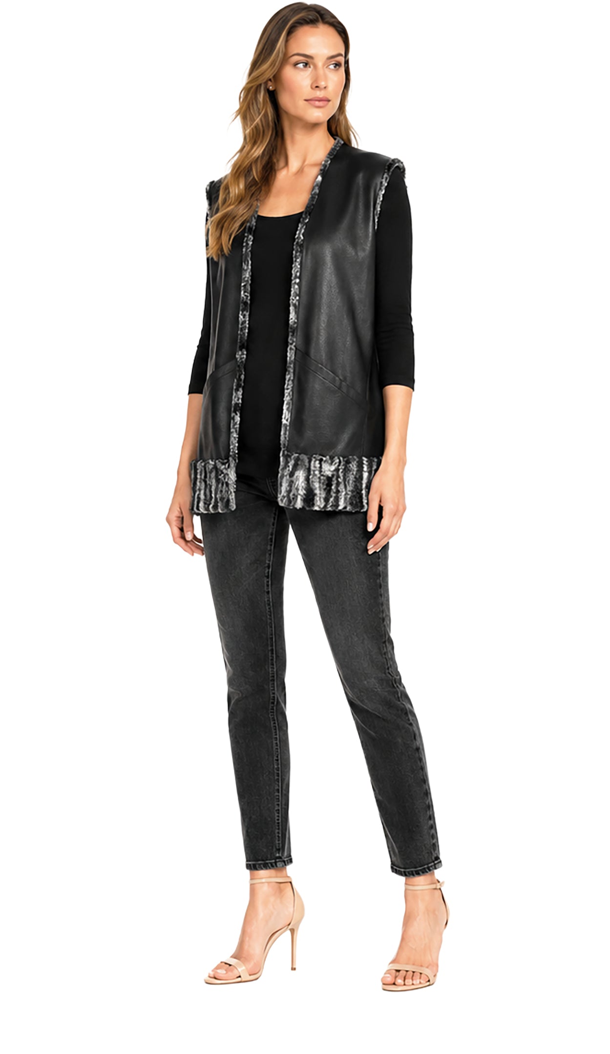 Reversible Fur Vest