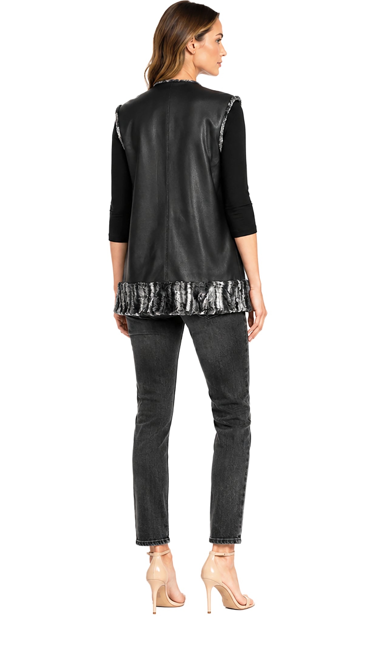 Reversible Fur Vest