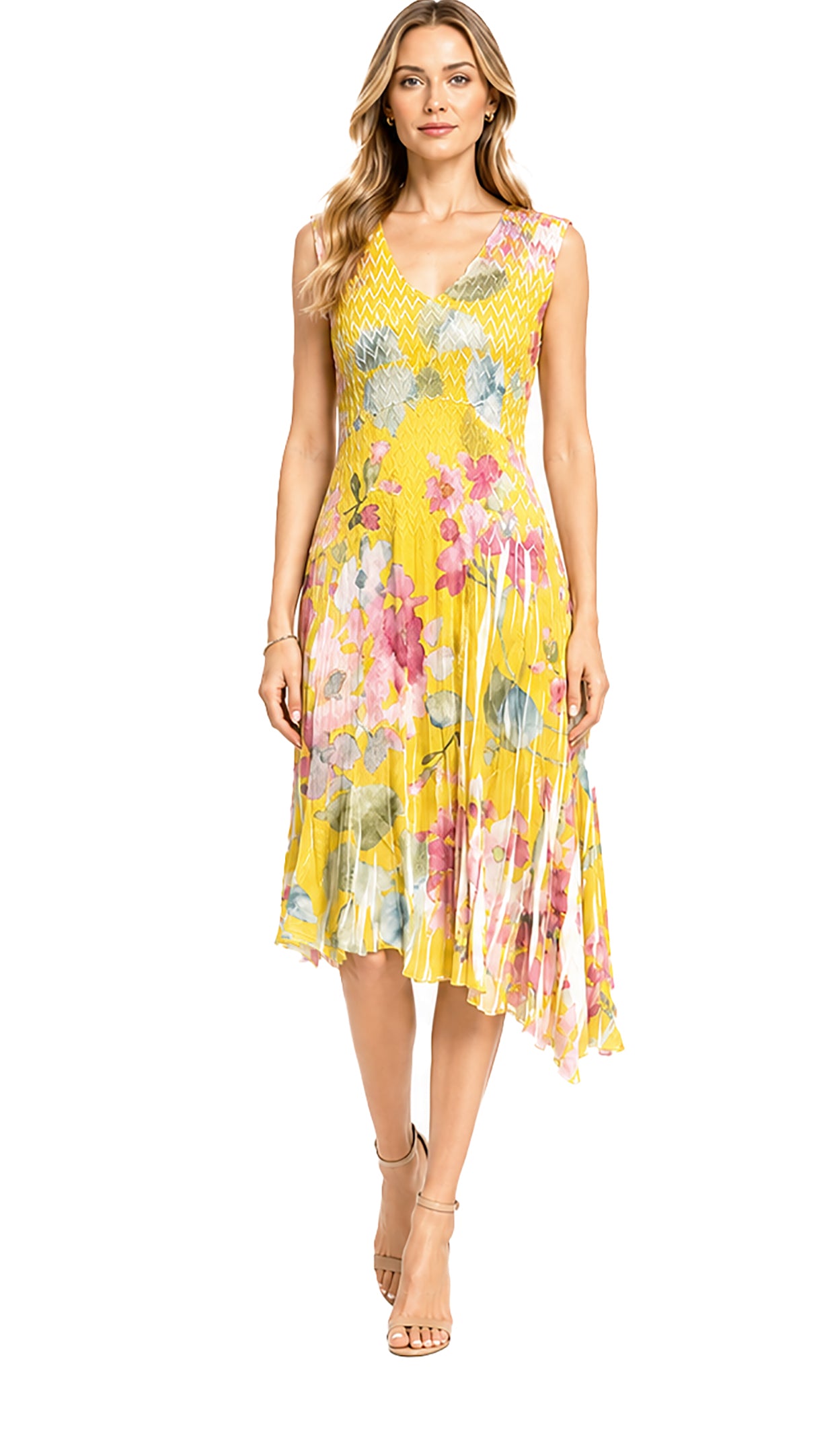 Asymmetric Hem Dress