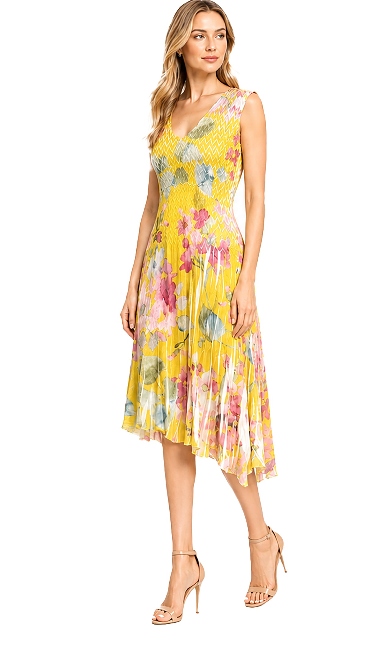 Asymmetric Hem Dress