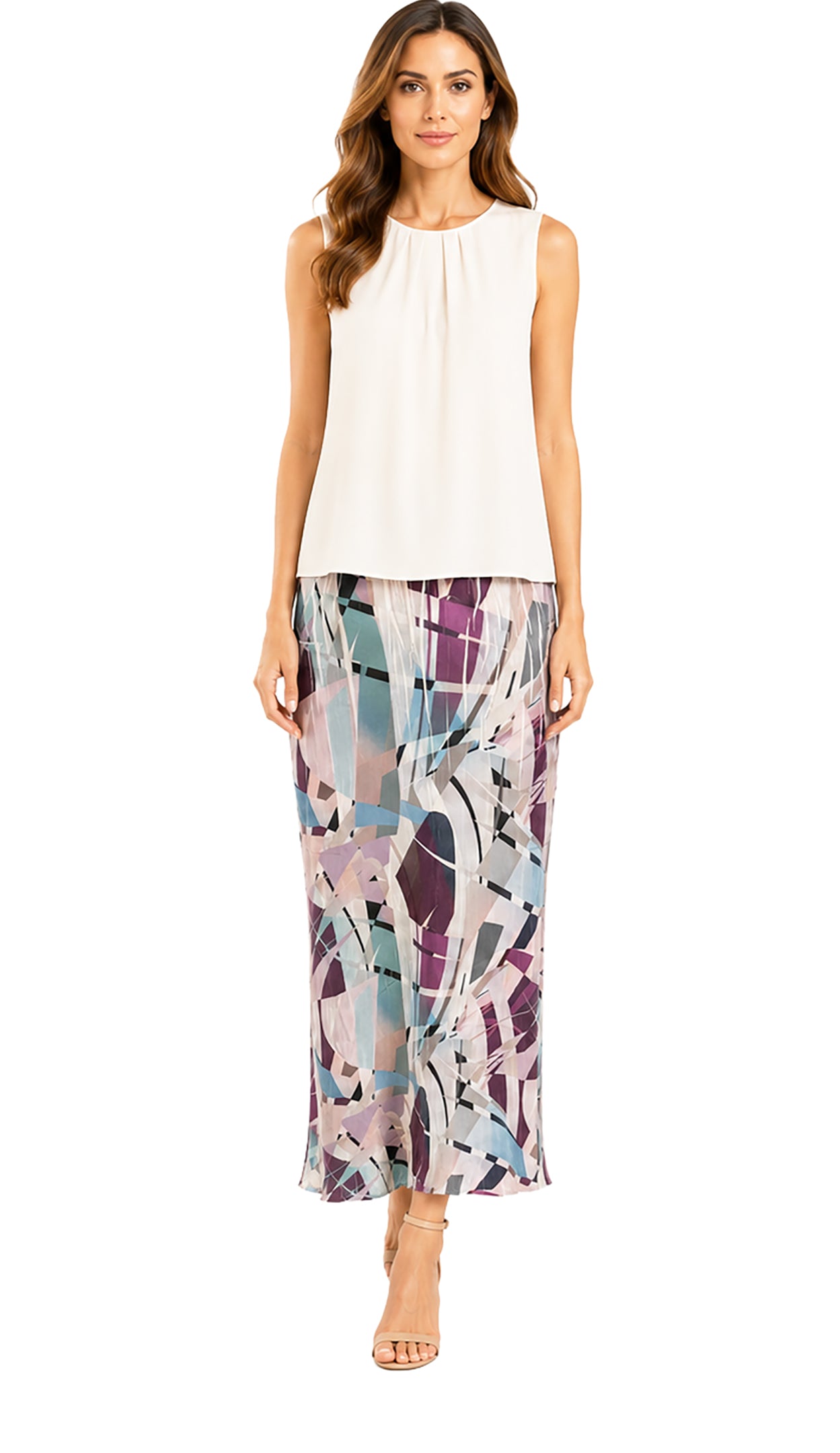 Maxi Skirt with Front Pockets