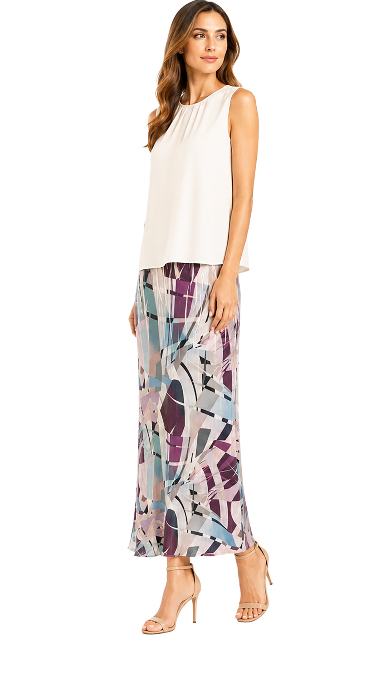 Maxi Skirt with Front Pockets