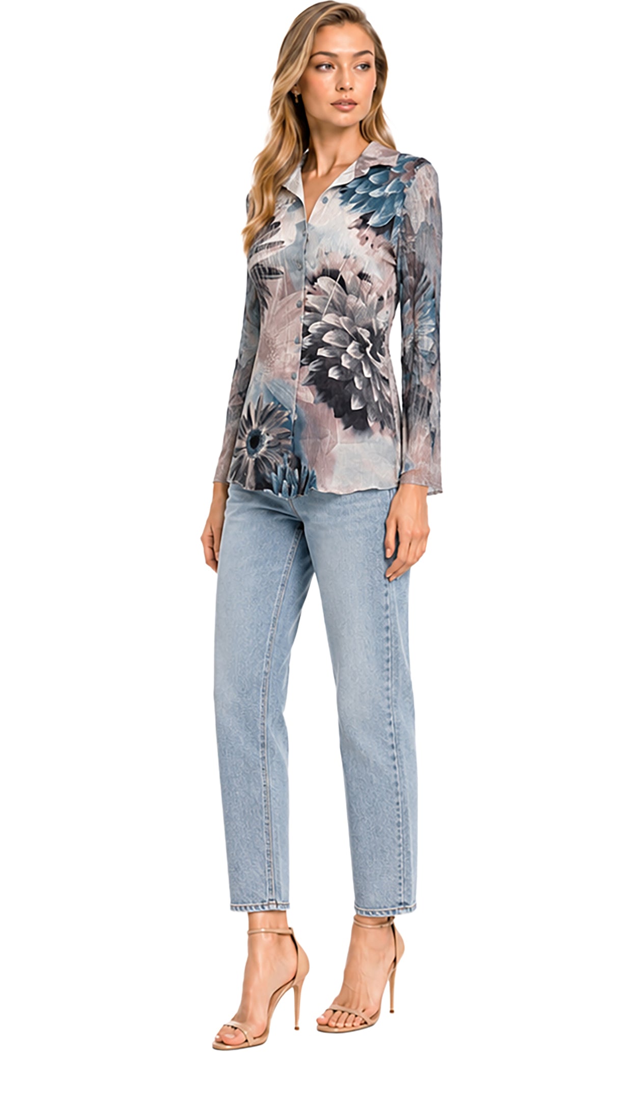 Lace Up Back Shirt