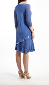 3/4 SLV LAYERED DRESS