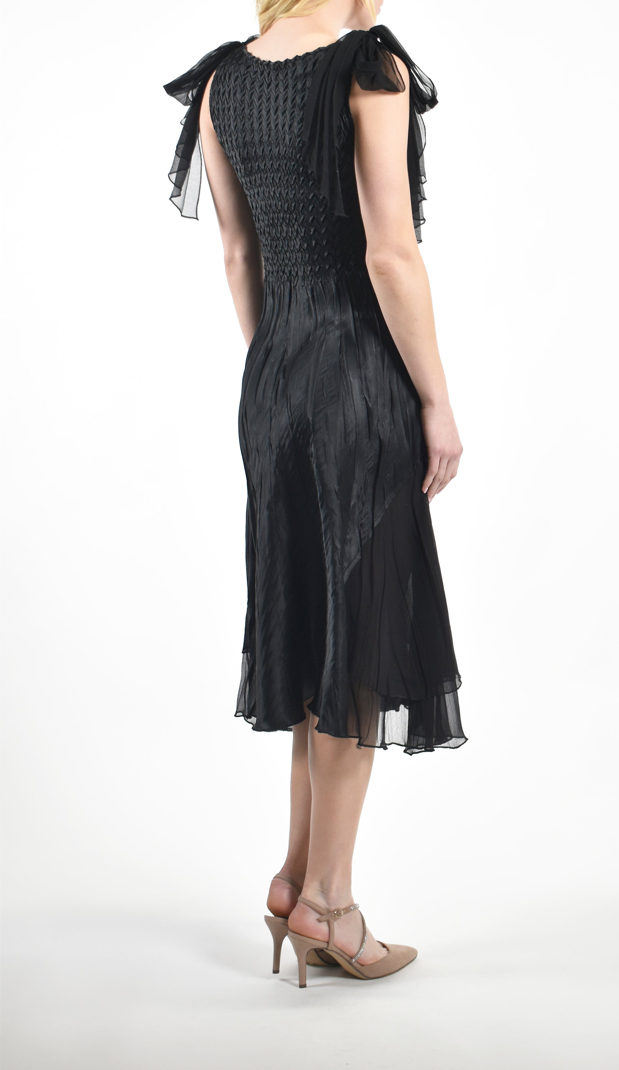 Tie Shoulder Tank Dress