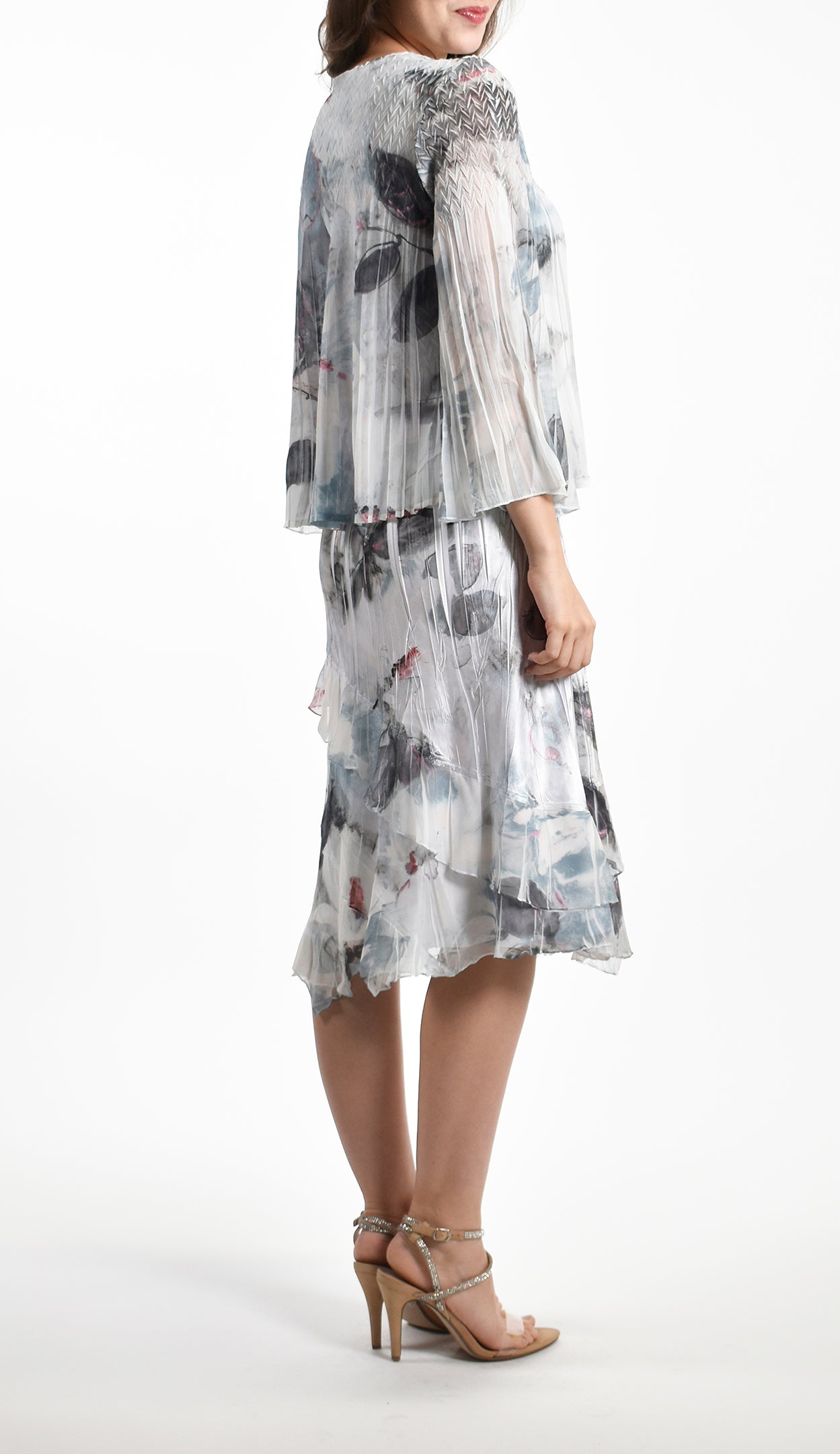 2PC Dress and Jacket Set