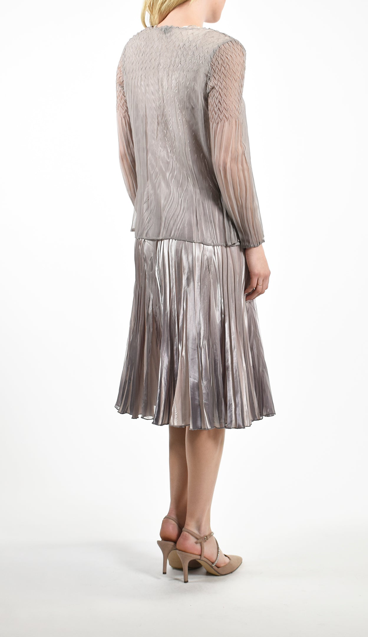 2PC Dress and Jacket Set
