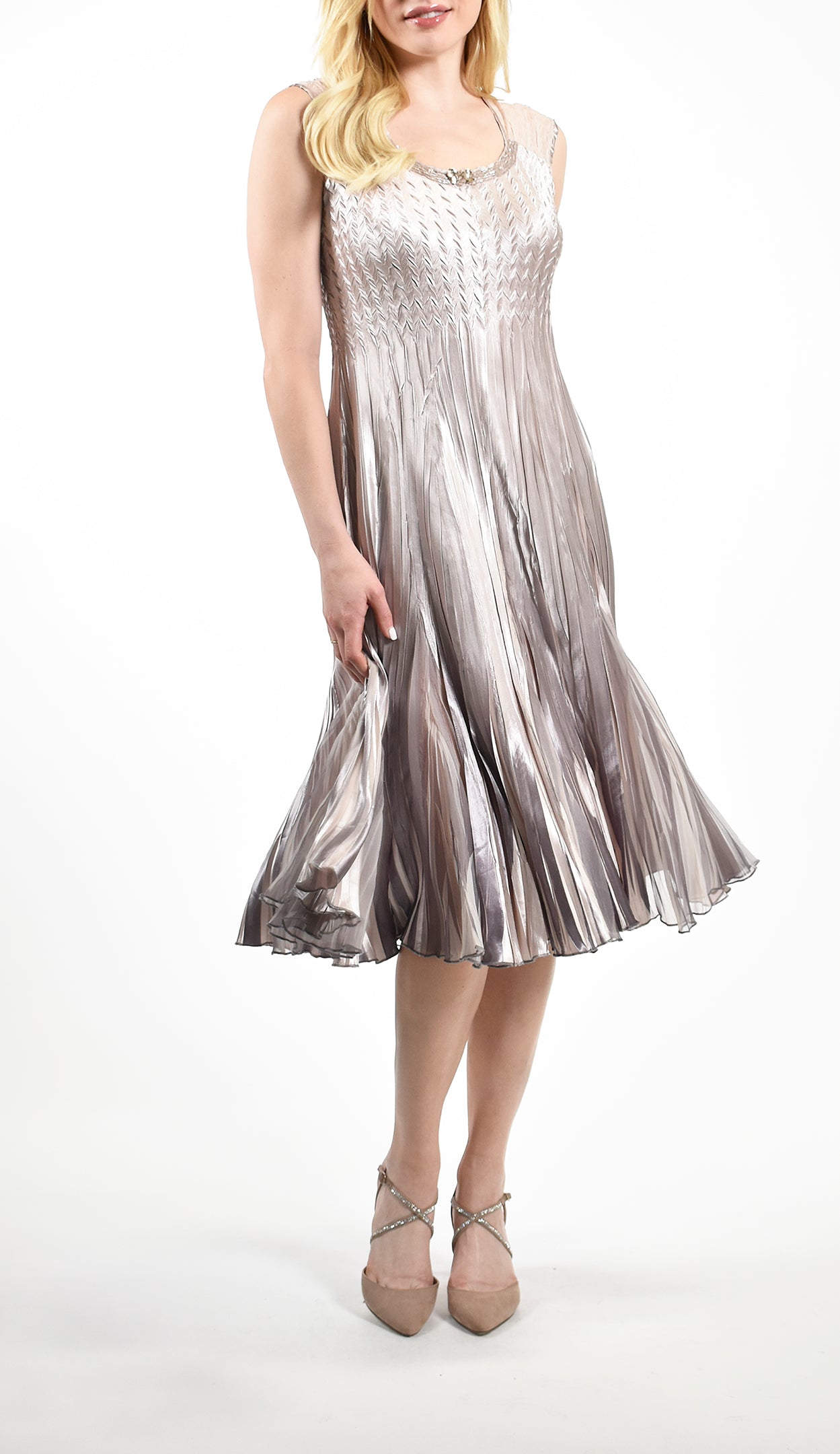 2PC Dress and Jacket Set