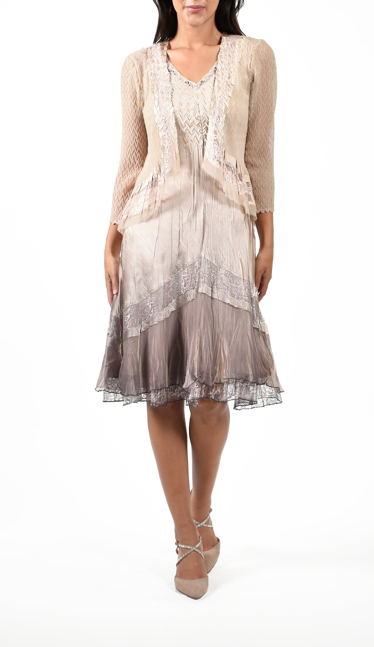 2PC DRESS/JACKET SET