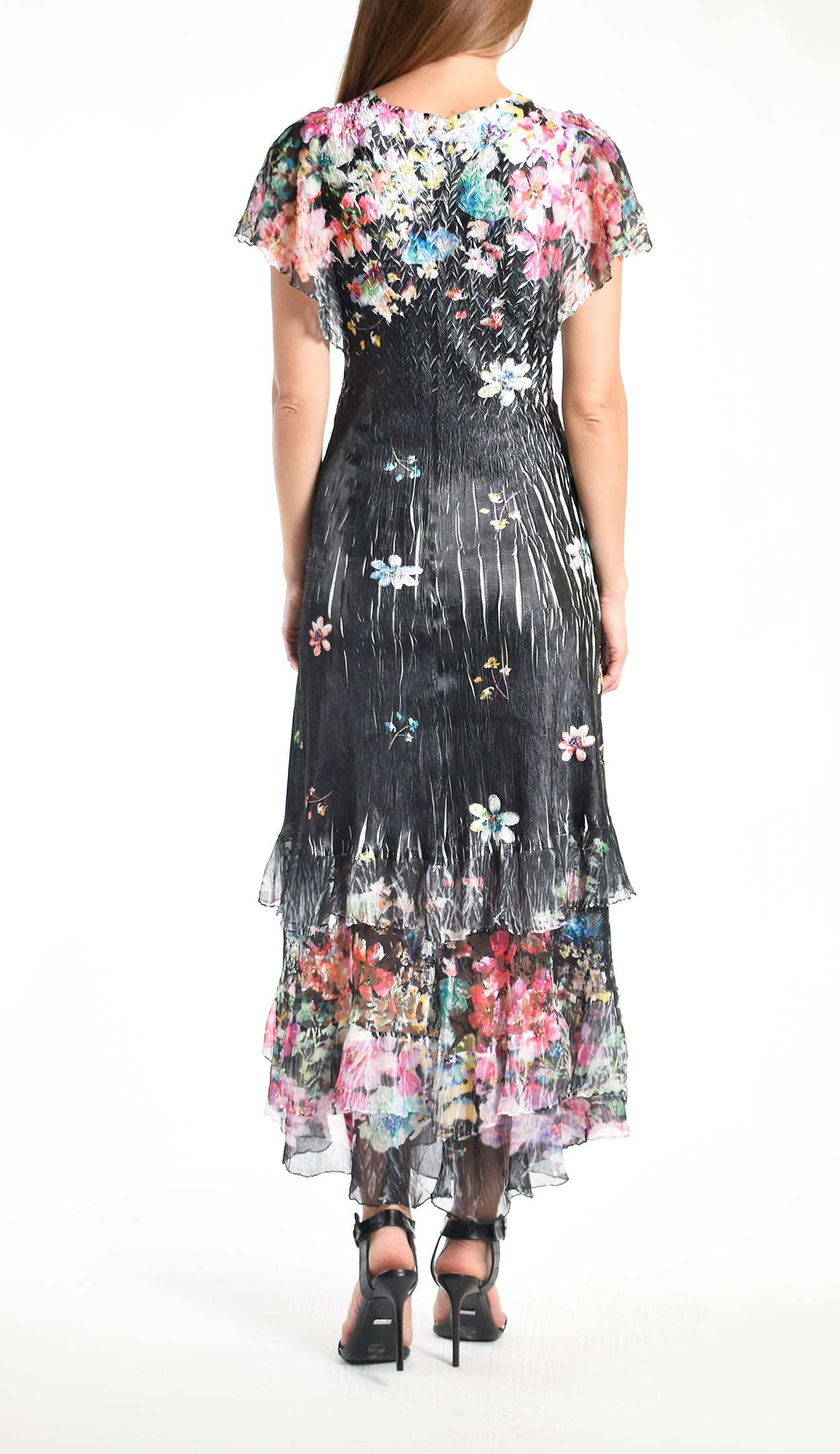 Flutter Sleeve Dress