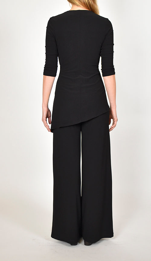 3/4 Sleeve Drape Top