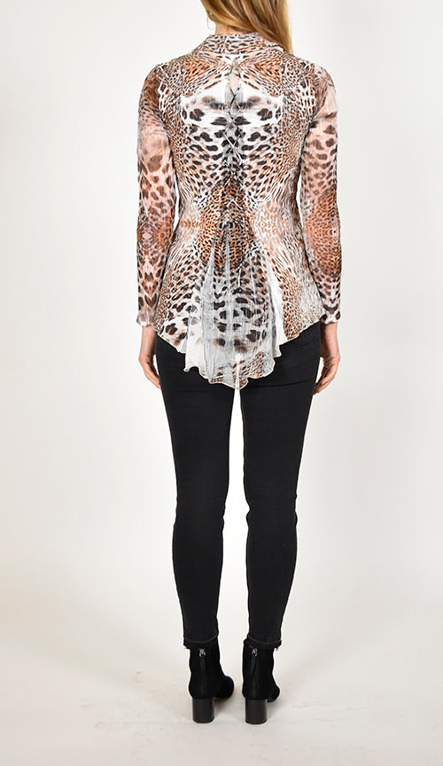 Lace Up Back Shirt