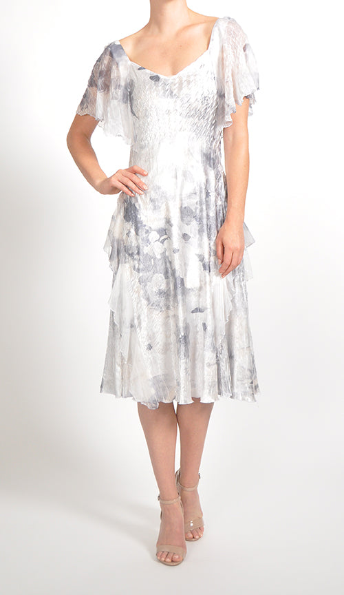Flutter Sleeve Dress